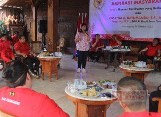 Suntikan Motivasi ‘Duta Warga Jateng’ untuk Kader Partai di Temanggung