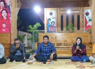 Sambut Pileg, Waluyo Solidkan Tim Gugus Tugas di Gumantar Waluyo