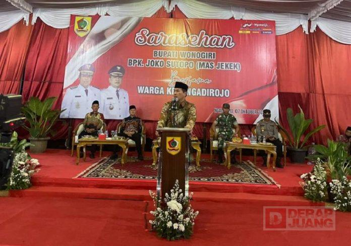 Sri Rejeki Sarasehan di Kecamatan Ngadirojo