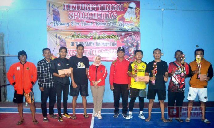 Pererat Silaturahmi, Kisyanti Gelar Turnamen Kisyanti Cup di Desa Giriwarno kisyanti