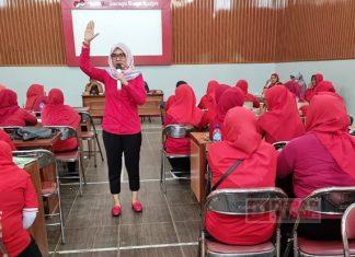Perkuat Go Nyawiji, Mbak Binta Bersamai Senam SICITA di Desa Ngadiroyo