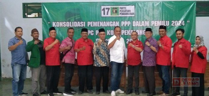 Perkuat Kerjasama, DPC PDI Perjuangan Kota Pekalongan Silahturahmi Ke DPC PPP.