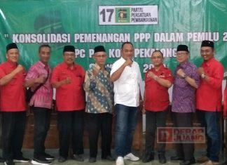 Perkuat Kerjasama, DPC PDI Perjuangan Kota Pekalongan Silahturahmi Ke DPC PPP.