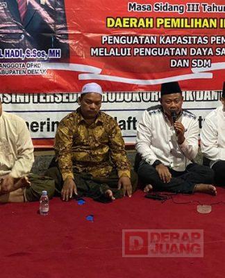 Perkuat Wilayah Tempur, Saiful Hadi dan Sandi Sapa Warga Desa Mlaten