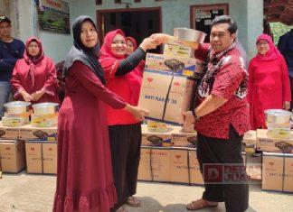 Purwanto Berikan Bantuan Alat Tata Boga di Desa Matenggeng