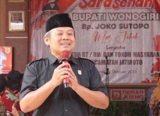 Rusdiana Gelar Sarasehan Bersama Bupati Wonogiri