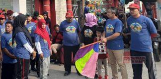 Rusdiana Hadiri Jalan Sehat dan Temu Akbar Bumdesma