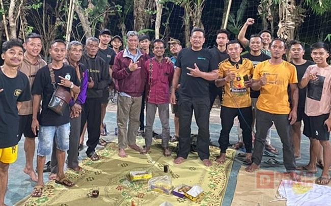 Sarwo Hadiri Persiapan Laga Tim Randu Songo