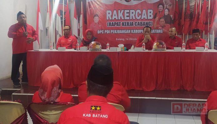 Siap Menuju Menang Spektakuler DPC PDI Perjuangan Batang Gelar Rakercab