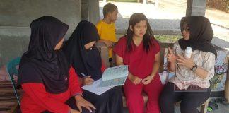 Sri Rejeki Terjun Dampingi Kader Bersalin di Desa Ngadirojo Kidul Sri Rejeki