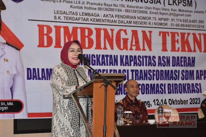 Sri Sumarni Tingkatkan SDM ASN, Dukung Reformasi Birokrasi