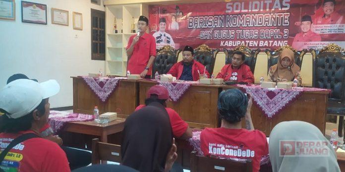 Tiada Henti, Muchamad Aghus Z.N Kukuhkan Barisan Gugus Tugas