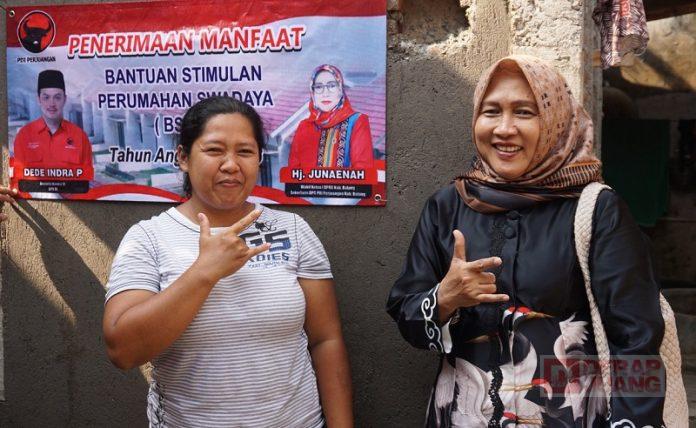 Turun Kebawah, Hj. Junaenah Kawal BSPS Aspirasi DPR RI