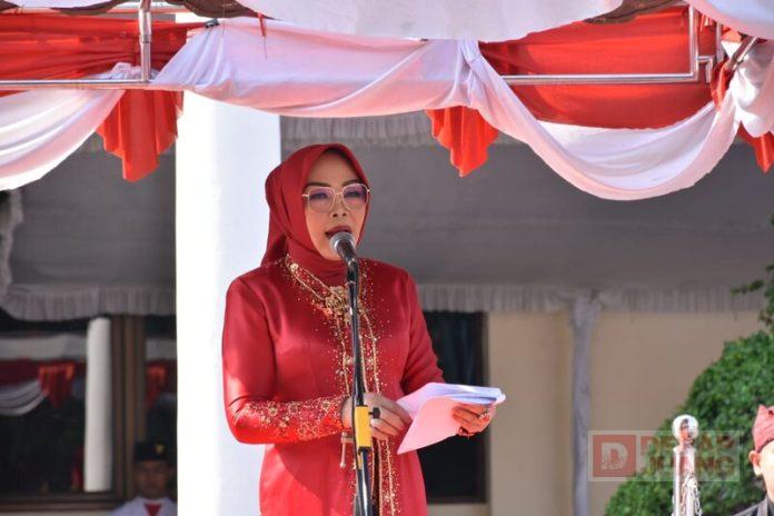 Upacara sumpah pemuda ke-95 Pemkab Grobogan Hari Sumpah Pemuda, Sri Sumarni Ajak Pemuda Kolaborasi dalam Memajukan Negeri