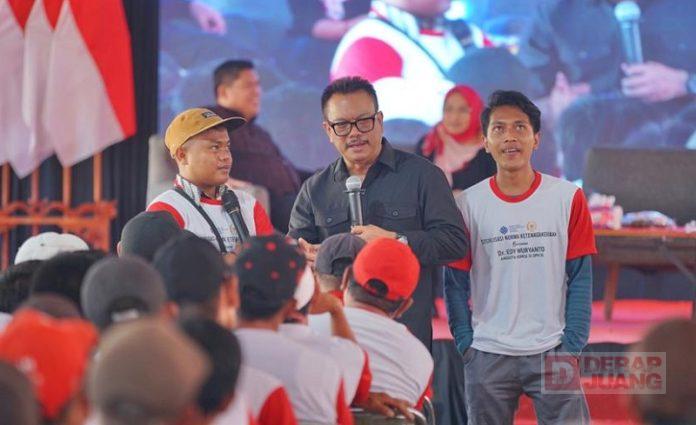 Gandeng Kemenaker, Edy Wuryanto Sosialisasi Norma K3 di Desa Kedungtuban