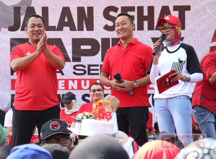 Kadar Lusman Apresiasi Kemeriahan dan Ketertiban Jalan Sehat Dapil 5