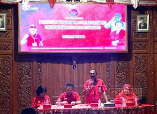 PDI Perjuangan Surakarta Lakukan Koordinasi Untuk Implementasikan Rekomendasi Rakernas IV