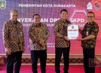 Teguh Prakosa Serahkan DPPA-SKPD kepada 35 OPD dan 2 Ruah Sakit Daerah