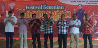 Hadiri Festival Kentongan, Andry: “Wujud Pelestarian Kesenian Daerah”