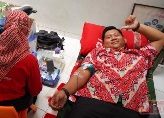 Gandeng PMI Salatiga, Bonar Novi Priatmoko Selenggarakan Giat Donor Darah