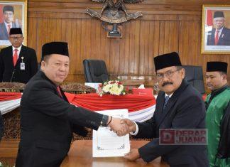 Dance Ishak Palit Lantik PAW Anggota DPRD Kota Salatiga