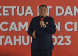 Pembinaan Ketua RT dan RW Kecamatan Cipari Bersama Ketua DPRD Kabupaten Cilacap Taufik Nurhidayat