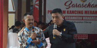 Taufik Hidayat Ngobrol Bareng Perangkat Desa Wanareja Taufik Nurhidayat