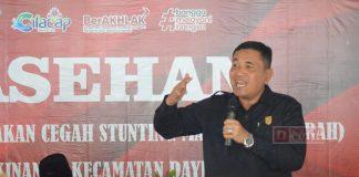 Menyapa Dayeuhluhur, Taufik Berikan Pesan Kepada Ketua RT Dan RW