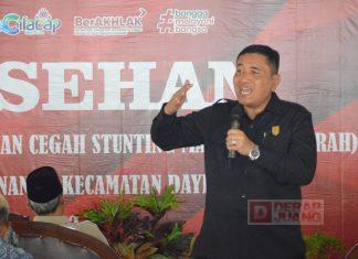 Menyapa Dayeuhluhur, Taufik Berikan Pesan Kepada Ketua RT Dan RW