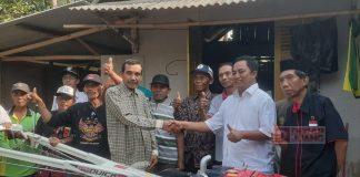 Pujiyono Berikan Bantuan Traktor Di Desa Gandrungmanis