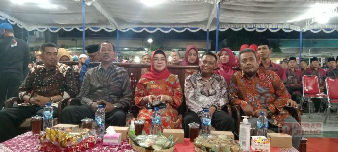 KomandanTe Bintang 3 Sumarji Hadiri Pagelaran Wayang Kulit Di Desa Palur