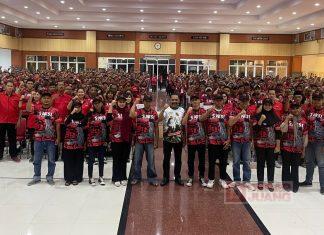 DPC PDI Perjuangan Kota Surakarta Lantik Saksi untuk Pemilu 2024