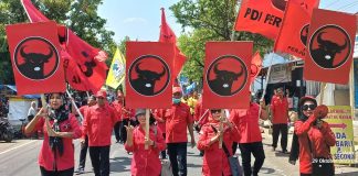 PDI Perjuangan Pemalang Semarakkan Kirab Pemilu 2024 PDI Perjuangan Pemalang Semarakkan Kirab Pemilu 2024