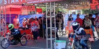Drag Bike Piala Ganjar Pranowo di Solo Diikuti 1.051 Peserta Drag Bike