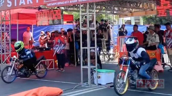 Drag Bike Piala Ganjar Pranowo di Solo Diikuti 1.051 Peserta Drag Bike