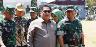 Yunianto Hadiri Penutupan Program TMMD di Desa Simpar Yunianto