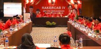 Gelar Rakercab, DPC PDI Perjuangan Kudus Panaskan Mesin Partai Gelar Rakercab, DPC PDI Perjuangan Kudus Panaskan Mesin Partai
