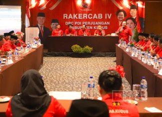 Gelar Rakercab, DPC PDI Perjuangan Kudus Panaskan Mesin Partai Gelar Rakercab, DPC PDI Perjuangan Kudus Panaskan Mesin Partai