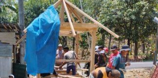 Nugroho Dirikan Pos Gotong Royong tuk Konsolidasi Pemenangan di Desa Sedayu