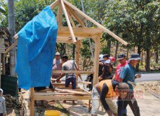 Nugroho Dirikan Pos Gotong Royong tuk Konsolidasi Pemenangan di Desa Sedayu