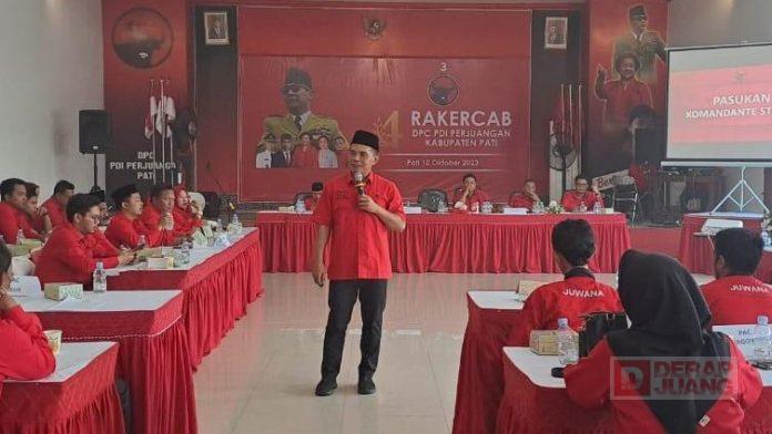 DPC PDI Perjuangan Pati Gelar Rakercab IV, Targetkan Menang Spektakuler