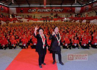 Satu Dasawarsa Komunitas Juang dalam Merawat Ekosistem Demokrasi di Jawa Tengah di GOR Satria, Purwokerto, Minggu (14/02/2019).