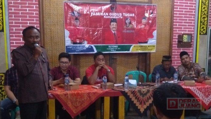 Suyono Gelar Konsolidasi Pasukan Gugus Tugas Desa Sambirejo Suyono Gelar Konsolidasi Pasukan Gugus Tugas Desa Sambirejo