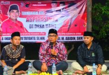 Andang dan Saiful Gelar Tasyakuran dan Beri Bantuan Biji Kedelai