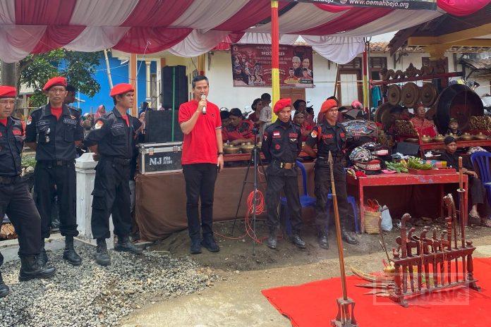 Adisatrya Hadiri Tasyakuran Peningkatan Jalan Rawaheng Adisatrya