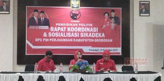 DPC Grobogan Gelar Pendidikan Politik Dan Sosialisasi Sikadeka DPC Grobogan Gelar Rakor Sosialisasi Sikadeka