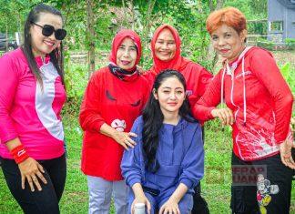 Solidkan Barisan, Hj. Khariroh Laksanakan Senam Sicita