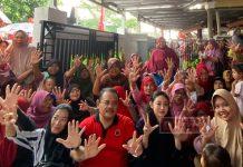 Hj. Shintya dan Saryono Kampanye Perdana di Desa Cenang dan Karangsembung