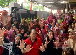 Hj. Shintya dan Saryono Kampanye Perdana di Desa Cenang dan Karangsembung