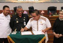 Teken APBD Kudus 2024, Masan: Fokus Pemilu dan Infrastruktur Teken APBD Kudus 2024, Masan: Fokus Pemilu dan Infrastruktur